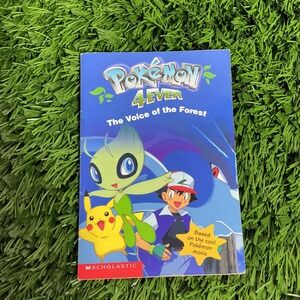 Scholastic Pokemon 4Ever Paperback Kids Vintage 2002 Movie 4 Novelization Celebi